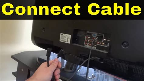 samsung smart tv insert cable card|How to Set Up Cable on Your Samsung Smart TV.